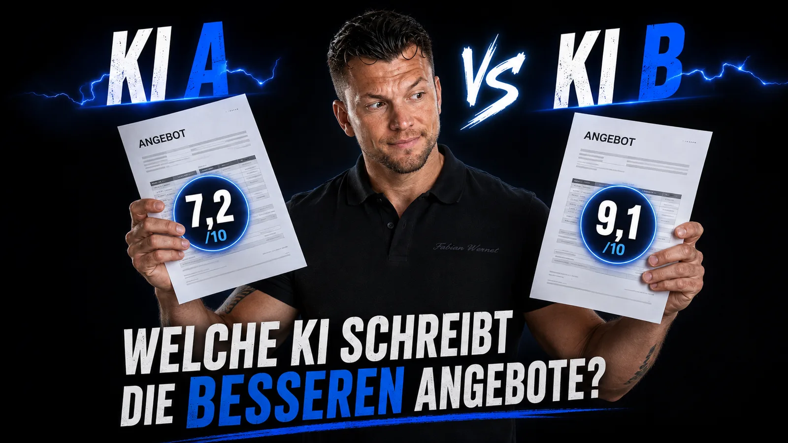 Welche KI schreibt die besseren Angebote?