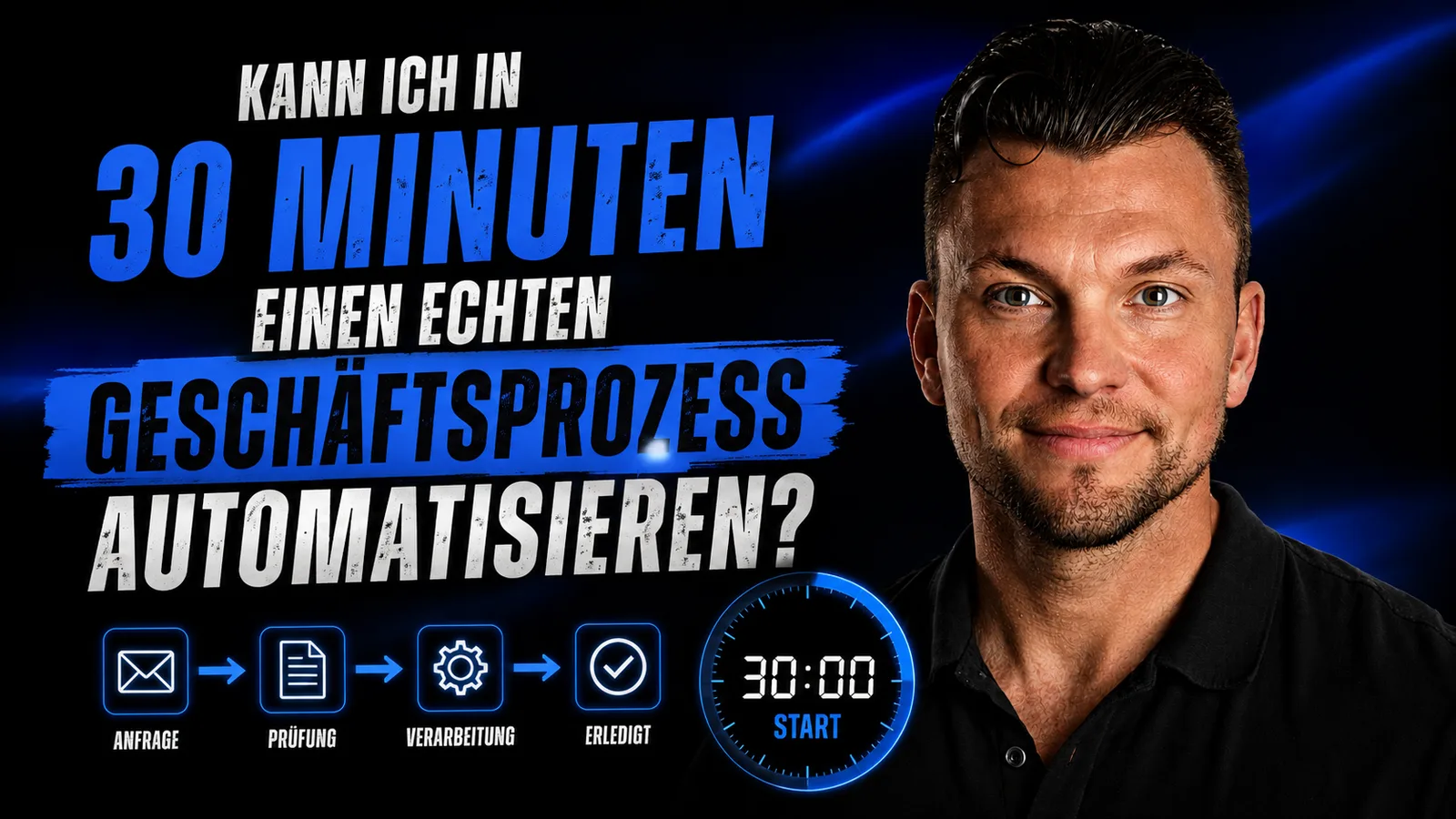 Kann ich in 30 Minuten einen echten Geschäftsprozess automatisieren?